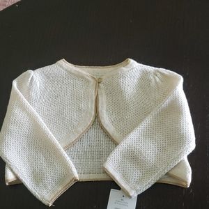 Baby sweater shawl/cardigan